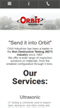 Mobile Screenshot of orbitndt.com